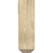 Ekena Millwork Westlake Craftsman Rough Sawn Bracket w/ Offset Brace, Douglas Fir, 8"W x 22"D x 26"H BKT0806X22X26WTL04RDF - alternate 3